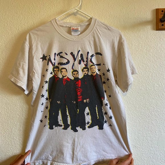 Vintage *NSYNC Concert T-Shirt - Size Adult M - Picture 1 of 2